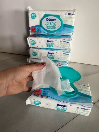 Dodot Pure Aqua Toallitas de Regalo con el ESTUCHE