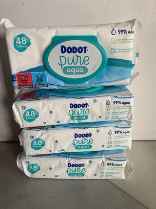 Dodot Pure Aqua Toallitas de Regalo con el ESTUCHE