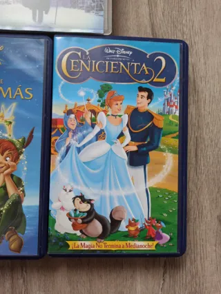 Lote 3 Películas VHS Disney