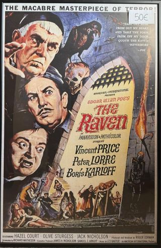 Póster Película The Raven Enmarcado