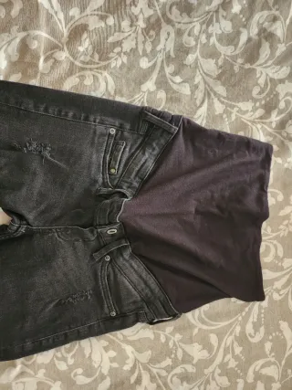Pantalón premamá skinny negro