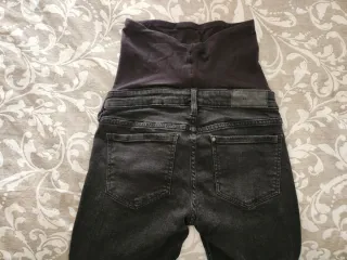 Pantalón premamá skinny negro