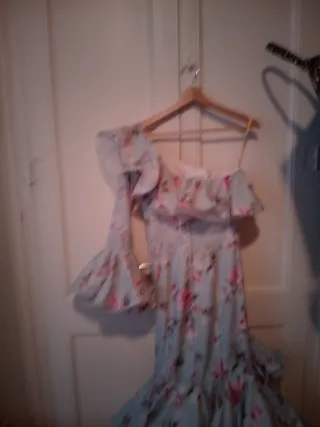 Traje de flamenca con volantes