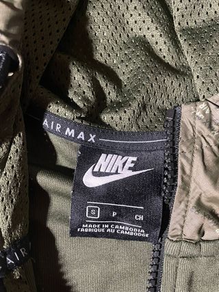 Chaqueta Sudadera Nike Verde Talla S