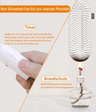 Asciuga scarpe elettrico Snowpea