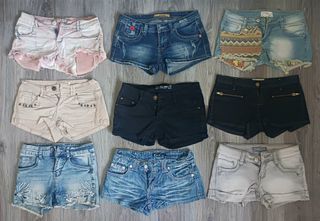 Mini Saias e Calções Pack 18 peças