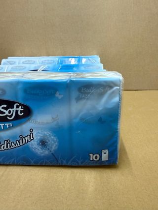 BulkySoft Fazzoletti - Confezione da 10