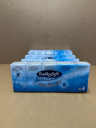 BulkySoft Fazzoletti - Confezione da 10