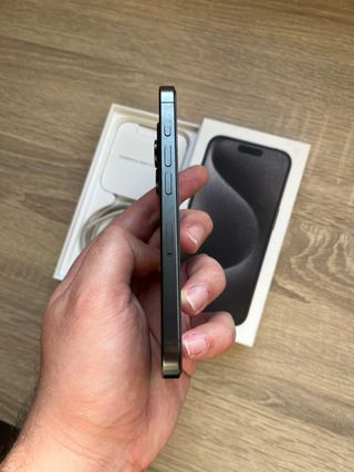 iPhone 15 Pro 128GB Negro Titanio