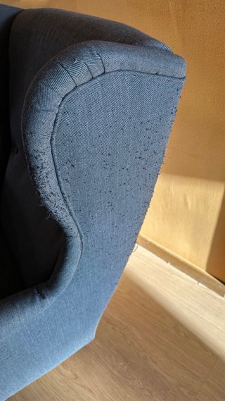 STRANDMON Sillón orejero IKEA gris