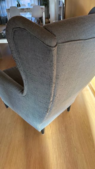 STRANDMON Sillón orejero IKEA gris