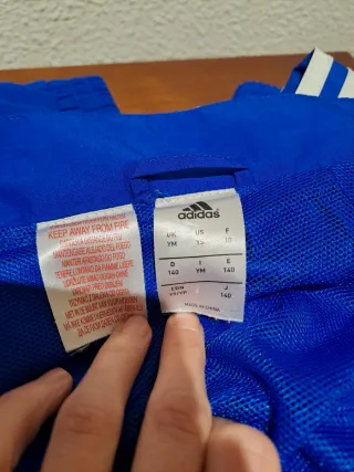 Cortavientos Adidas Real Sociedad Azul