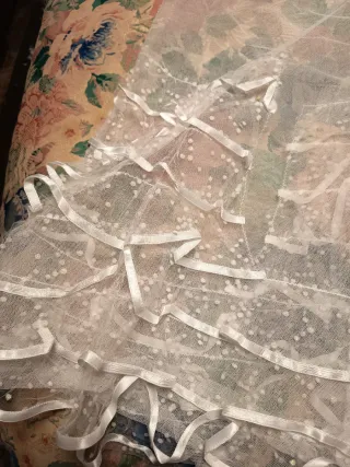 Lote de artículos  de costura y guantes