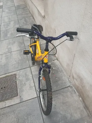 Bicicleta Infantil Conor 18 Amarilla