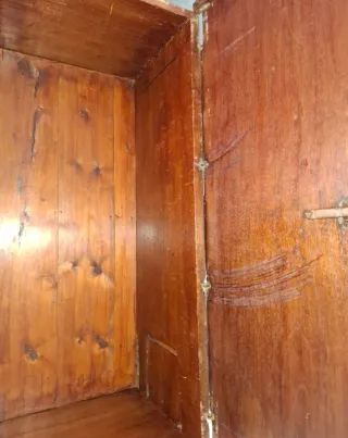 Arca Baúl Antiguo Cedro Tallado