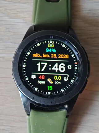 Reloj Samsung Galaxy Watch Negro/Verde