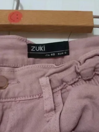 Pantaloncini Zuiki rosa stile jeans estivi