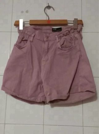 Pantaloncini Zuiki rosa stile jeans estivi