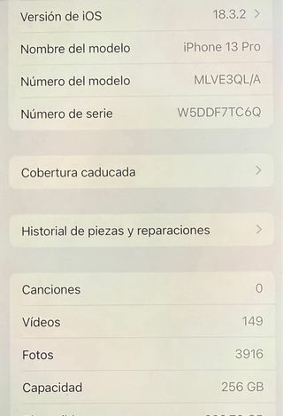 iPhone 13 Pro 256GB Grigio Siderale