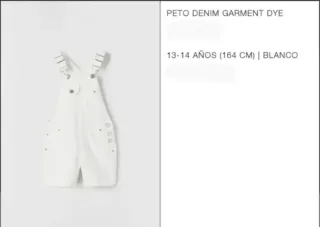 ZARA Peto T.13/14 años