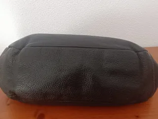 Bolso de piel Furla marrón oscuro