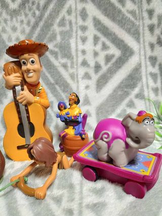 ♥️ Figuras Toy Story ♥️ Tarzán, Aladdin y Jorobado