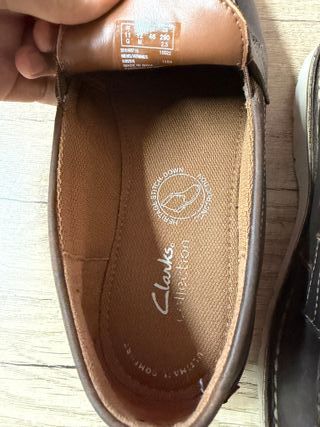 Zapatos Clarks Marrones Talla 46