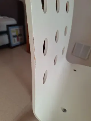 Silla estudio Ikea blanca