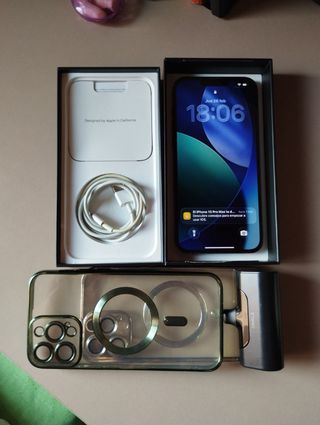 iPhone 13 Pro Max 128 GB Verde + 10 Fundas