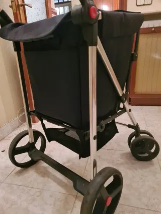 Carro de la compra negro