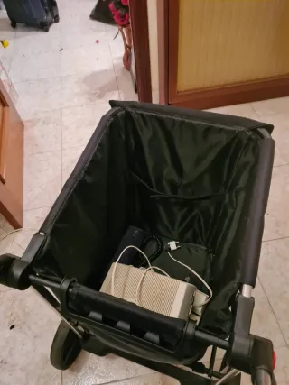 Carro de la compra negro