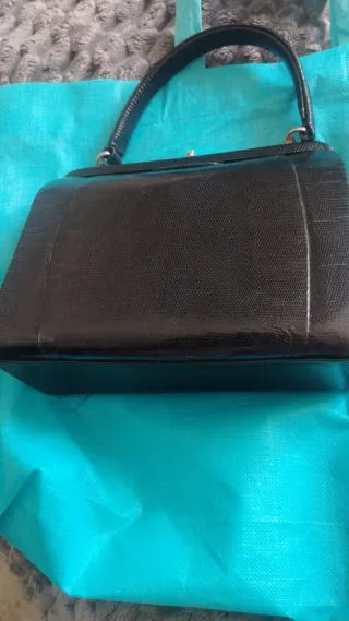 Borsa vintage Gianfranco Ferre pelle coccodrillo