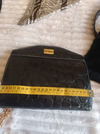 Borsa vintage Gianfranco Ferre pelle coccodrillo