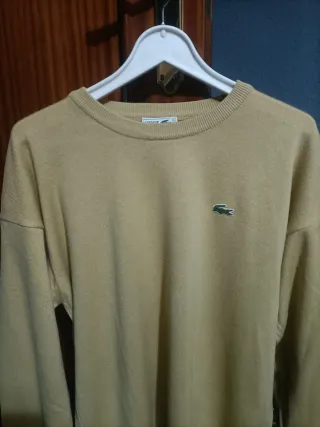 Jersey Lacoste Hombre Beige Talla XXL