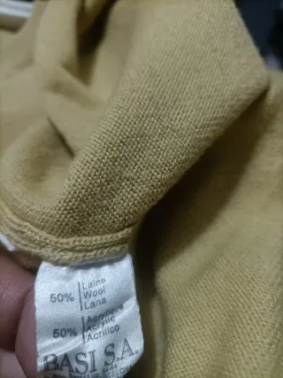 Jersey Lacoste Hombre Beige Talla XXL