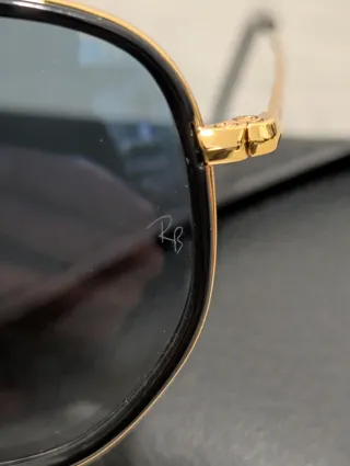 Occhiali da sole Ray-Ban The Marshal II oro nero