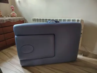 Camilla de masaje plegable púrpura