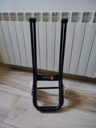 Camilla de masaje plegable púrpura