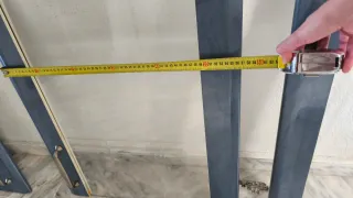 Conjunto Puertas de cocina madera color azul