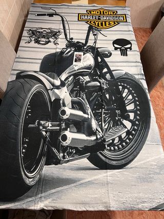 Toalha de praia Harley-Davidson Motor Cycles moto
