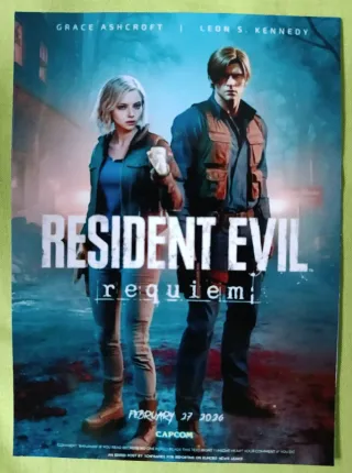 ULTIMO PACK MERCHANDISING RESIDENT EVIL REQUIEM