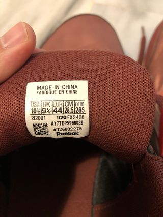 Zapatillas Reebok Marrones talla 44 poco uso