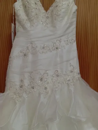 Vestido de Novia Nicole Fashion Group Blanco