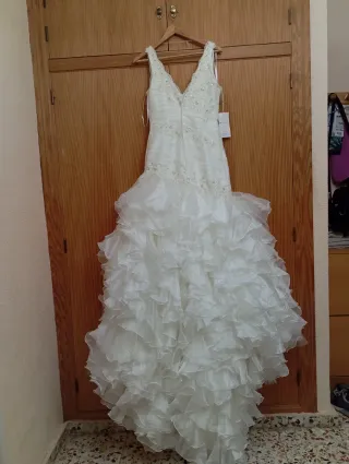 Vestido de Novia Nicole Fashion Group Blanco