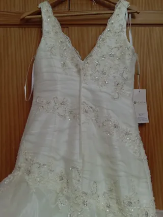Vestido de Novia Nicole Fashion Group Blanco