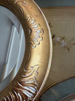 Specchio decorativo oro