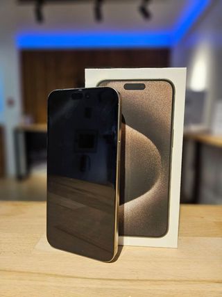 IPHONE 15 PRO MAX 256GB TITANIUM 100% BATTERIA