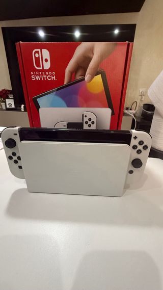Nintendo Switch OLED Blanca