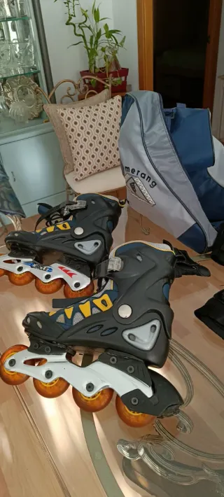 Patines en línea y protectores