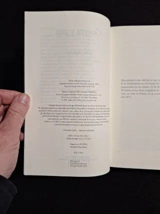 Lev Tolstói. Guerra y paz